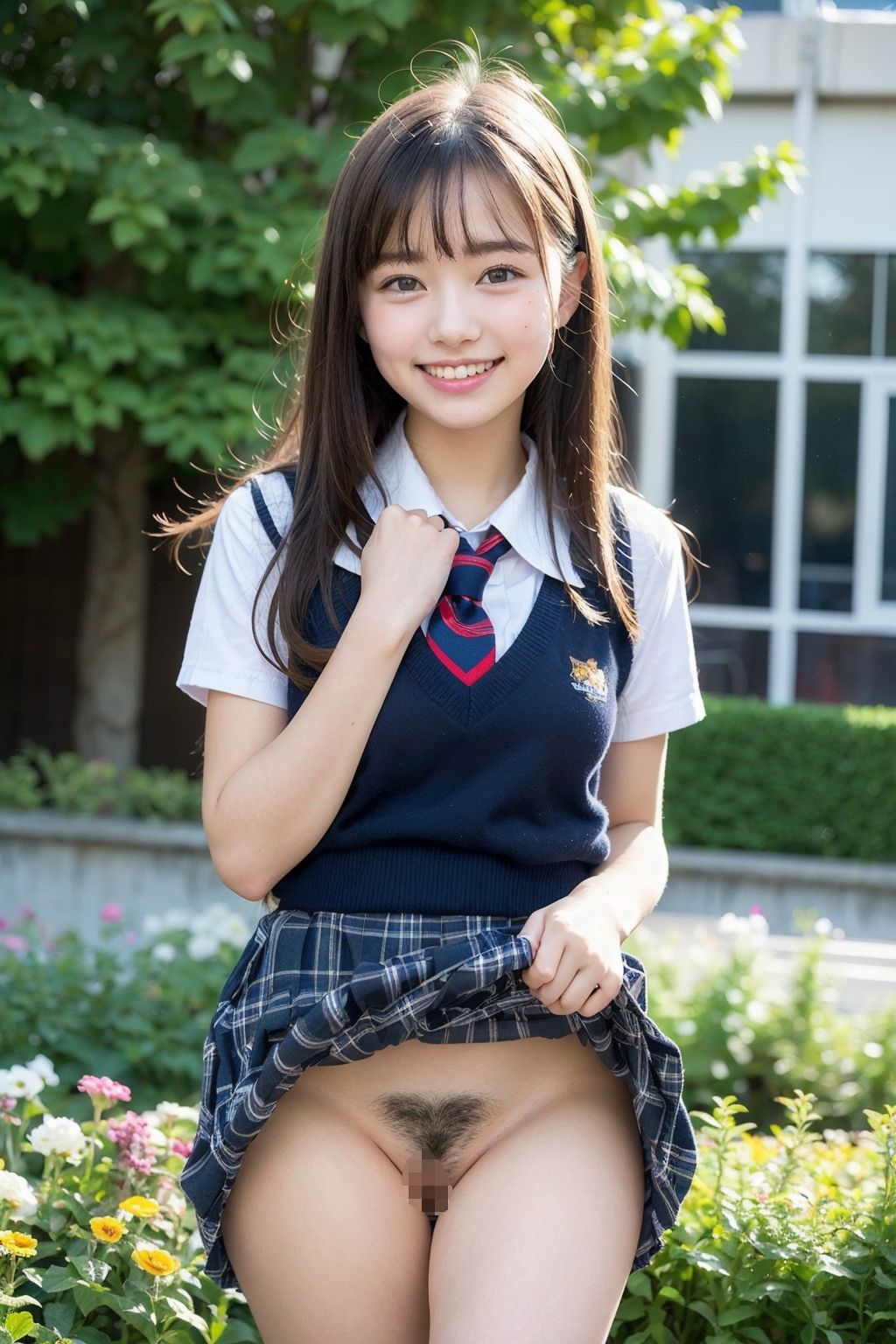 18歳J○ たくし上げ
