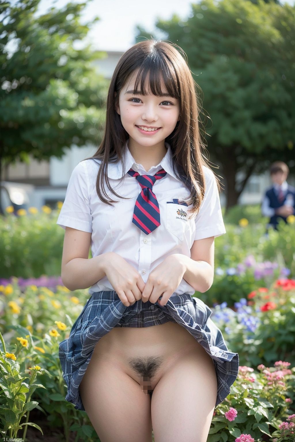 18歳J○ たくし上げ
