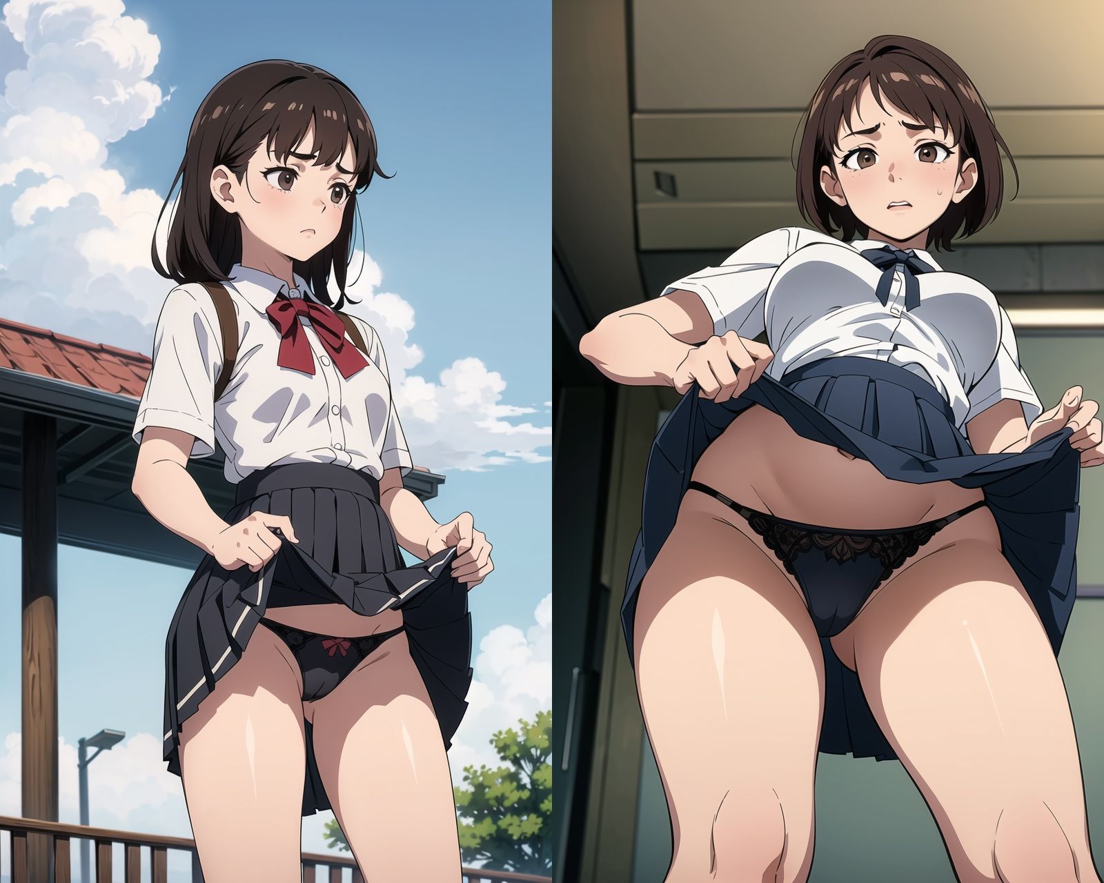 サンプル画像1:女子校生の日常2(かたかな) [d_287409]