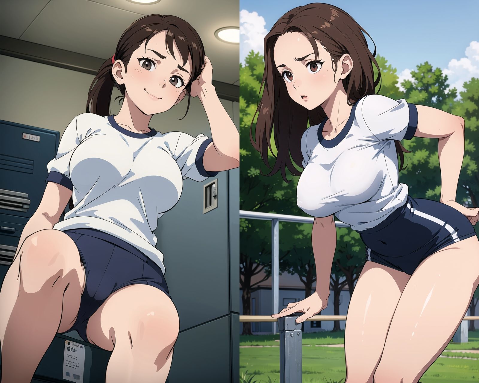 サンプル画像2:女子校生の日常2(かたかな) [d_287409]