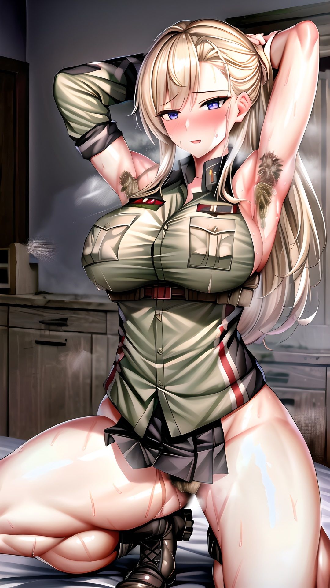 サンプル画像4:Armpits Fetish！【Dirty】 -腋フェチへ捧ぐ-(夢で逢えたら) [d_287569]