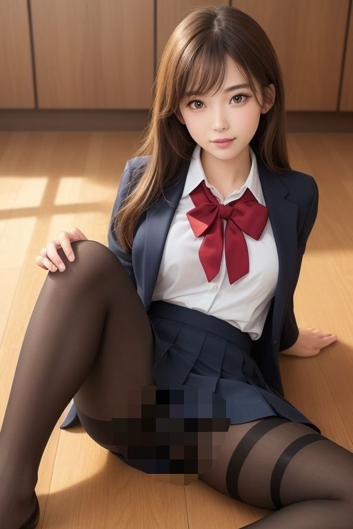 サンプル画像2:家庭教師先の女子校生がパンツちらちら見せてくる件【Vol.01】(AI美女らぼ) [d_287570]