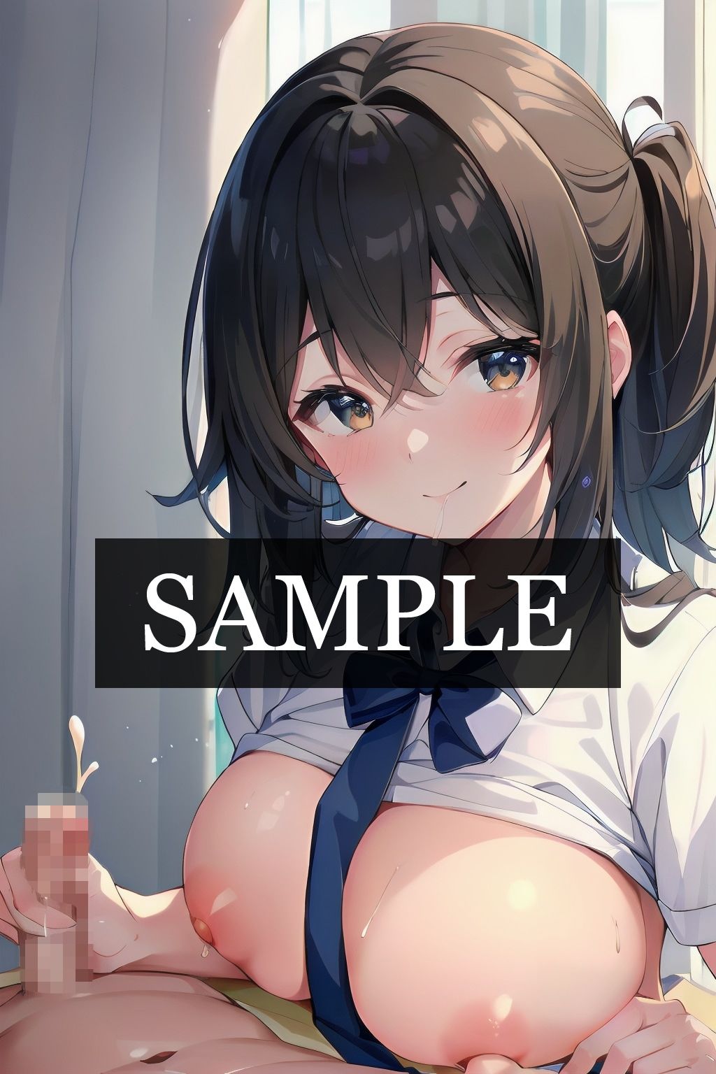 サンプル画像2:純愛？それとも恥辱？制服JKを思いのままに。(0番のりば) [d_287585]