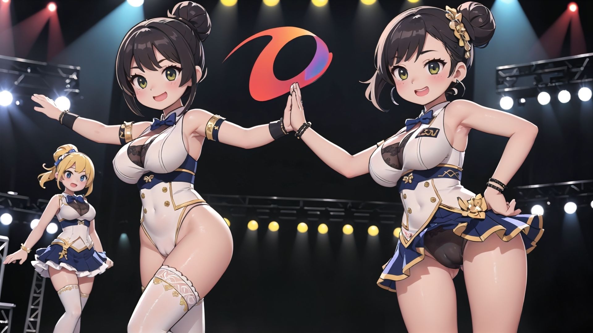 サンプル画像1:露出アイドルショー(あっさむむ) [d_287619]