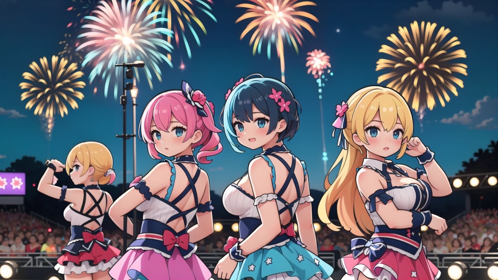 サンプル画像5:露出アイドルショー(あっさむむ) [d_287619]