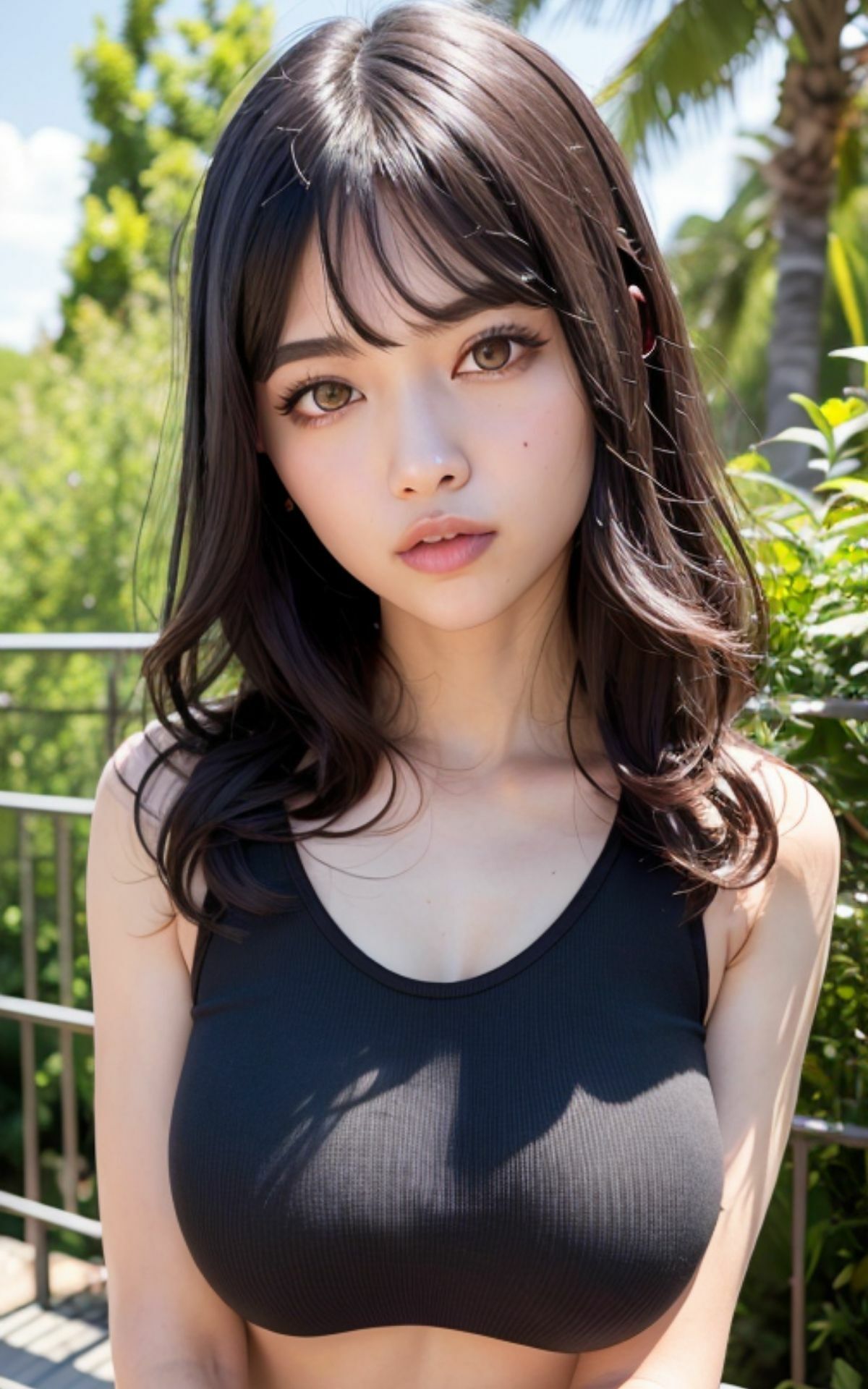 サンプル画像4:AI美女写真集vol.9真夏の秘事(AI Girls Creation) [d_287641]