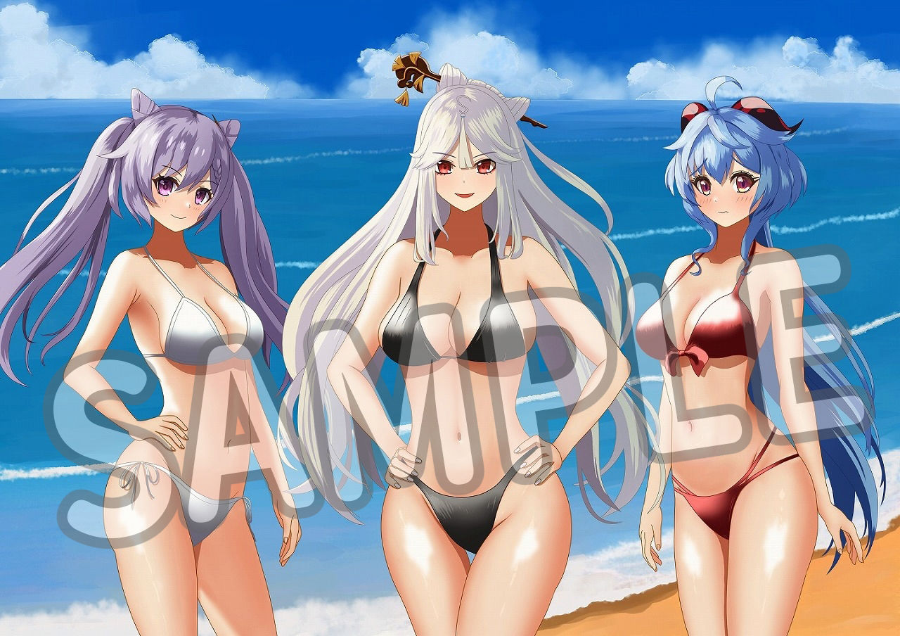 サンプル画像3:甘雨ちゃんとえっち(きさらぎ の) [d_287758]