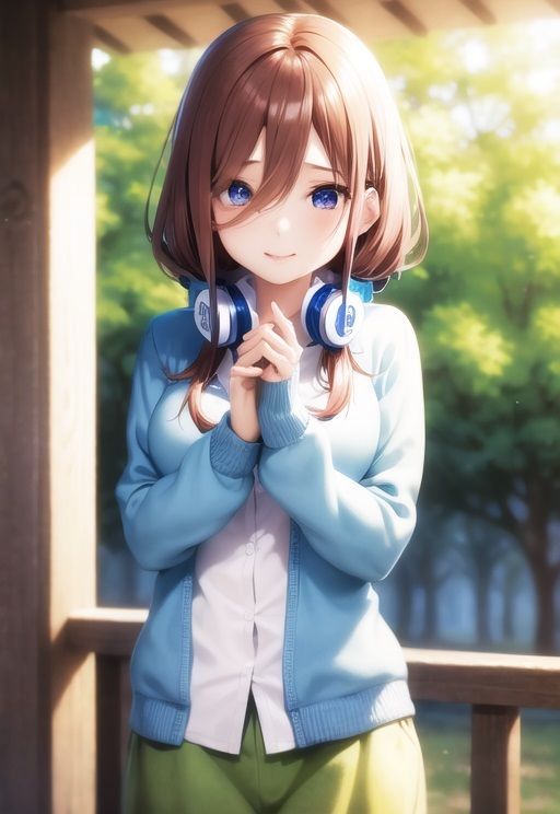 サンプル画像1:五等分のハメ嫁 三玖とイチャラブ初夜編(ラプラス工房) [d_287764]