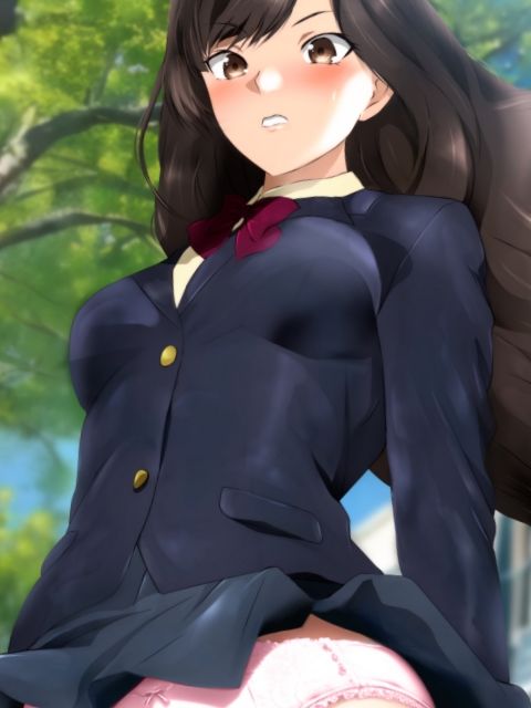 ローアングルお嬢様
