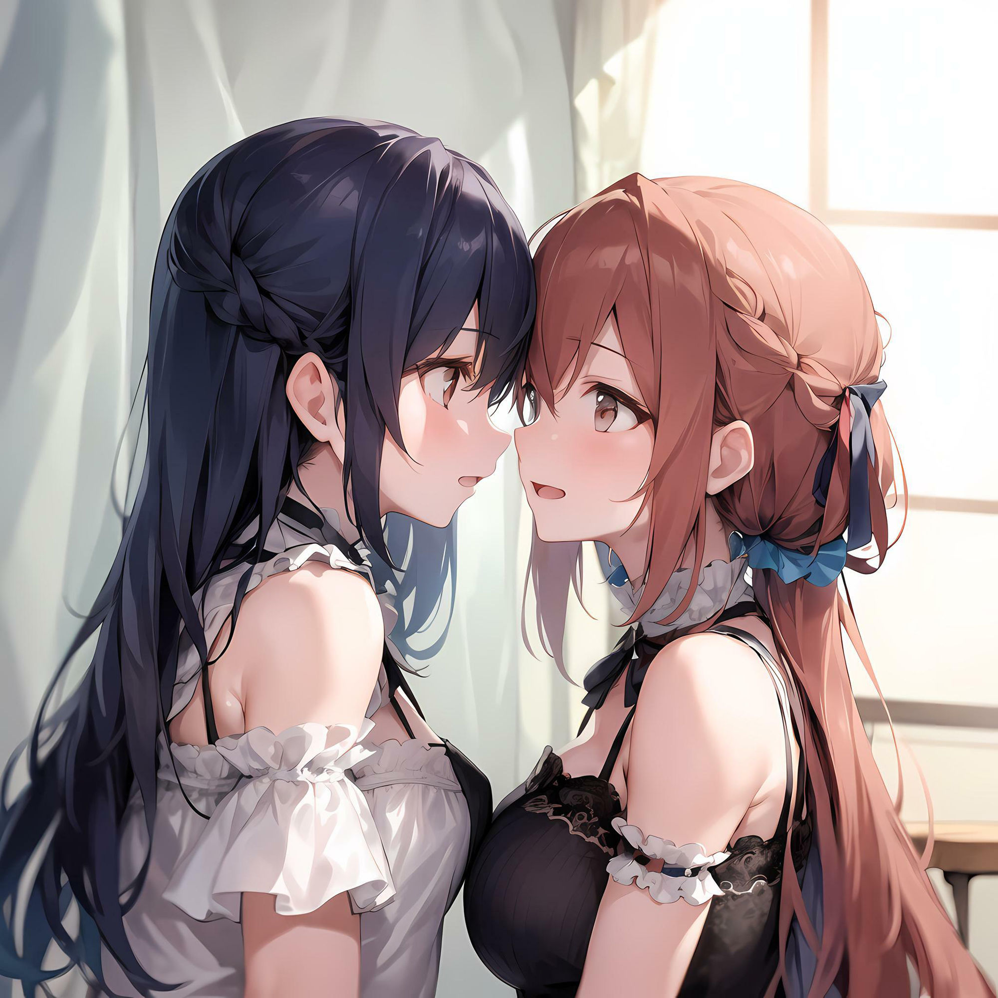 サンプル画像1:百合フェチ 麗しのキス編(フェチ工房) [d_287857]