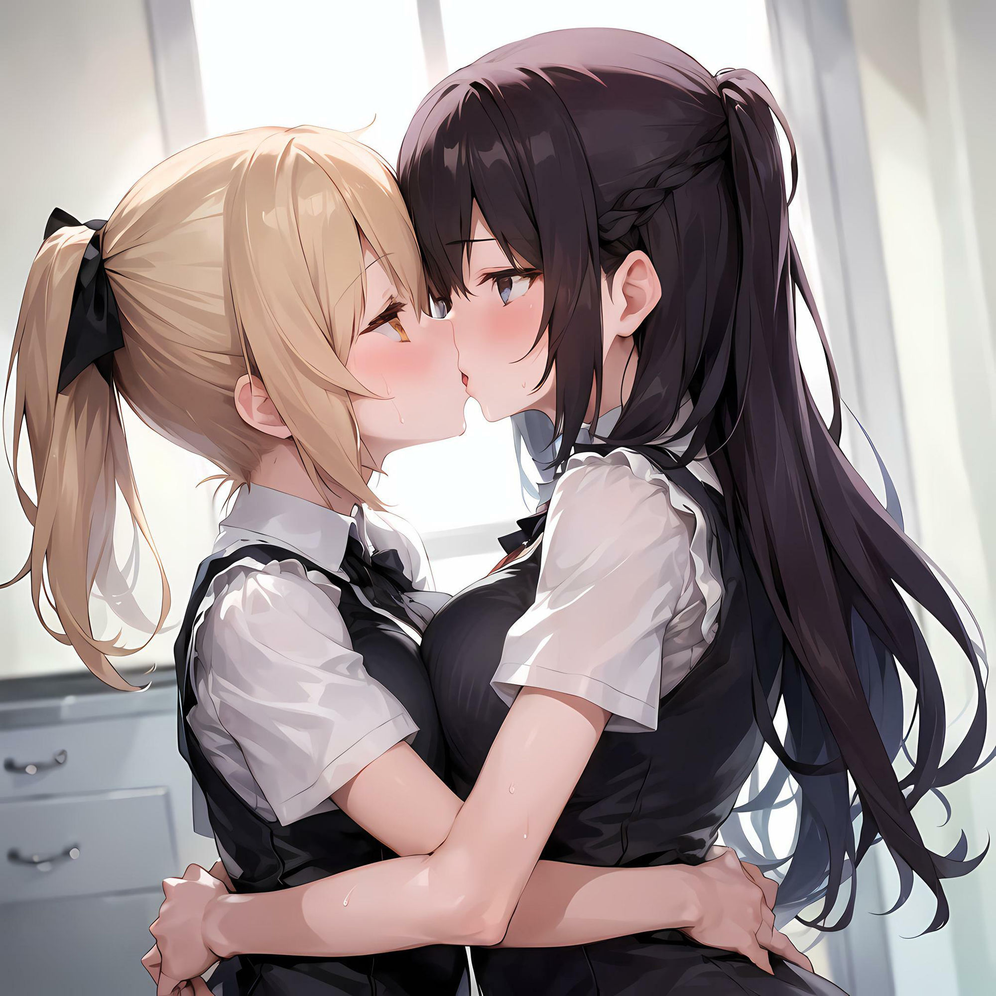 サンプル画像3:百合フェチ 麗しのキス編(フェチ工房) [d_287857]