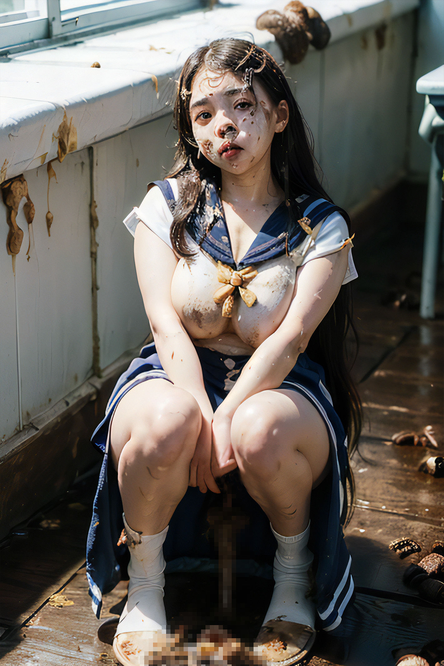 サンプル画像2:スカトロマンティック Vol.2 セーラー服編(Artificial Maniacs) [d_287966]