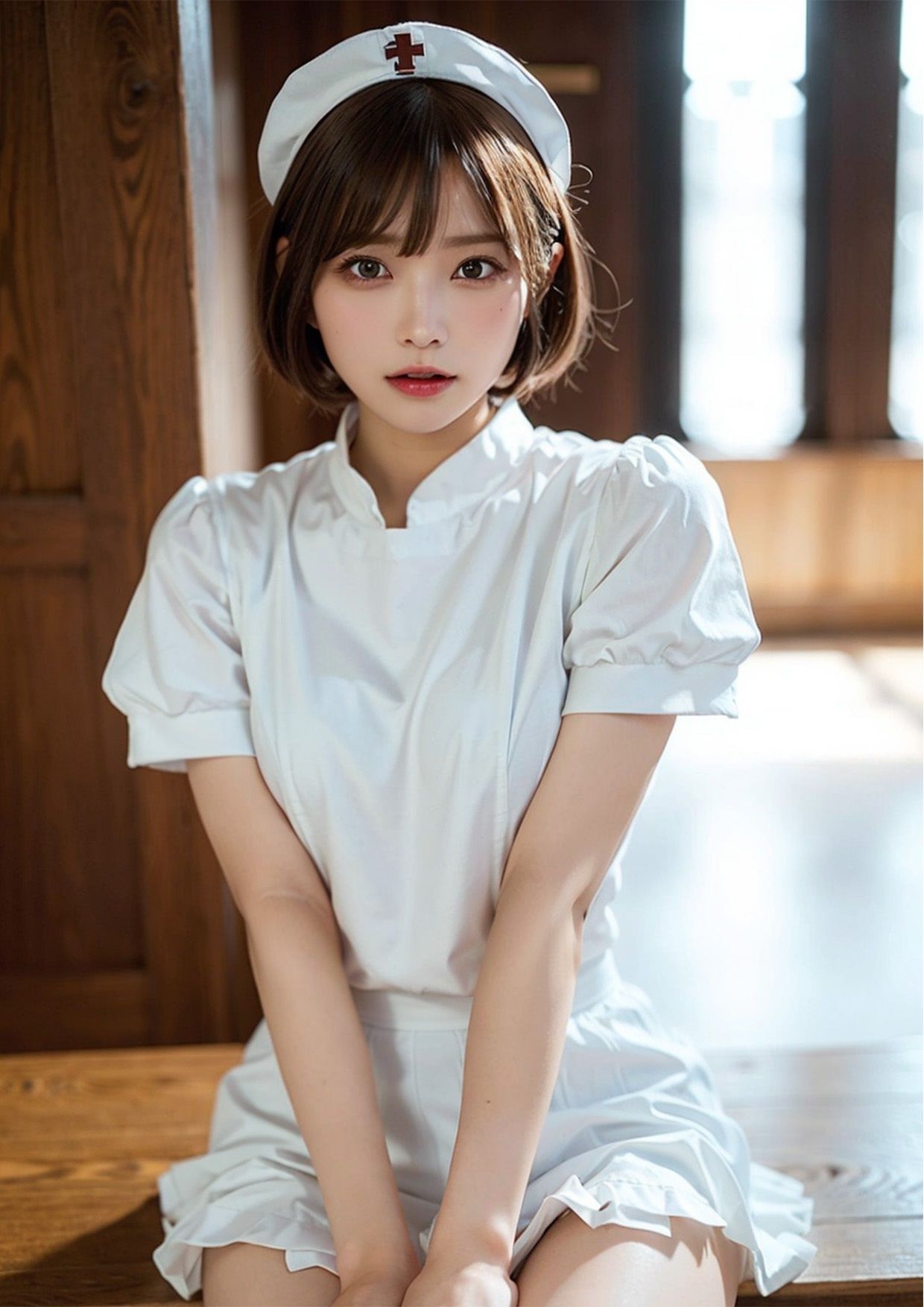 サンプル画像2:美人看護師、秘密のルーチン セクシー編(UClub) [d_288078]