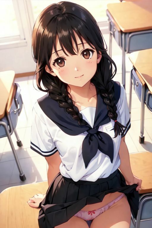 サンプル画像1:教室でえっちなこと(わかめ汁) [d_288105]