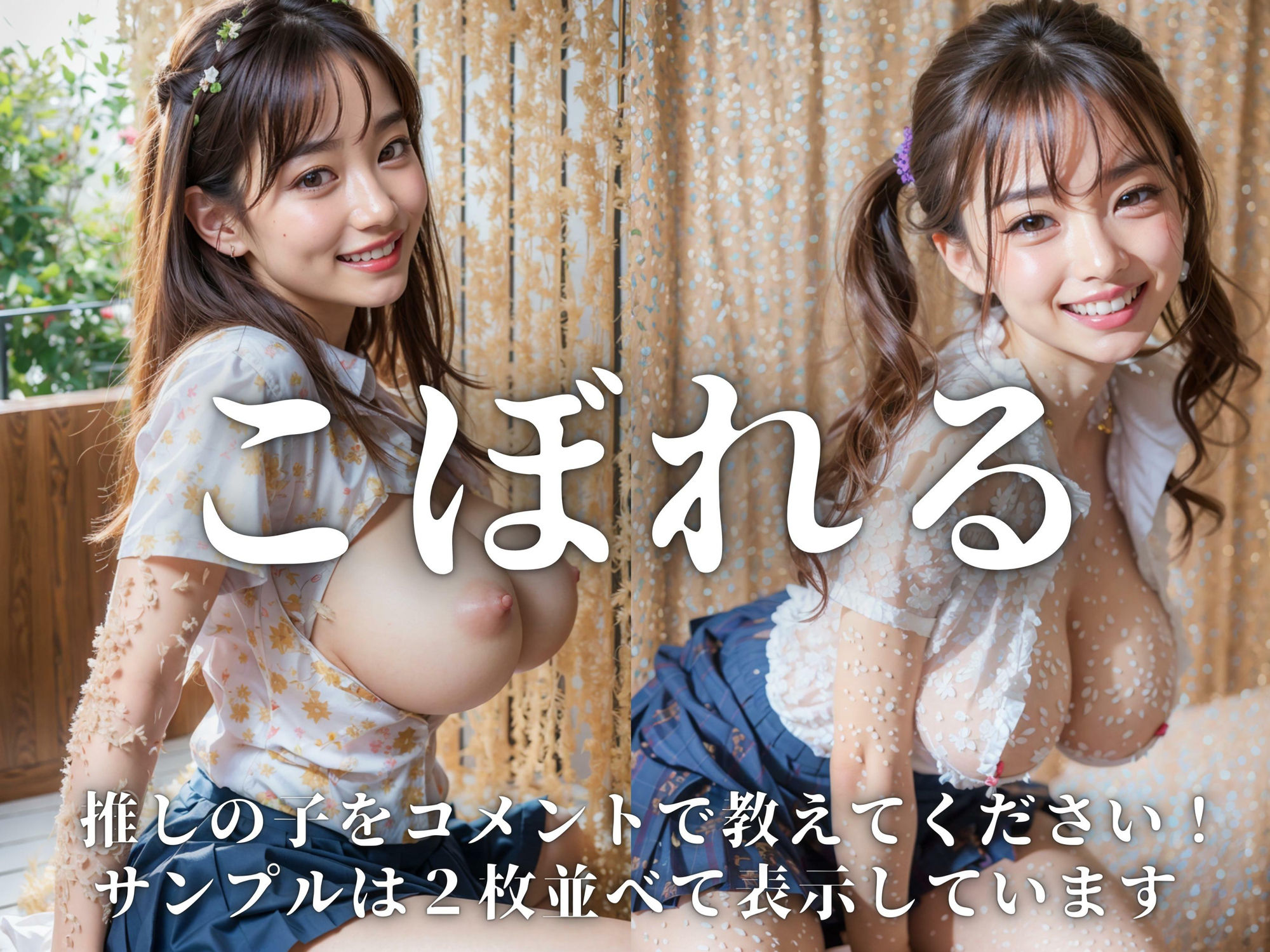 サンプル画像2:全国女子大生美巨乳コンテスト2023 （夏）(ニッチなフェッチをキャッチ) [d_288117]