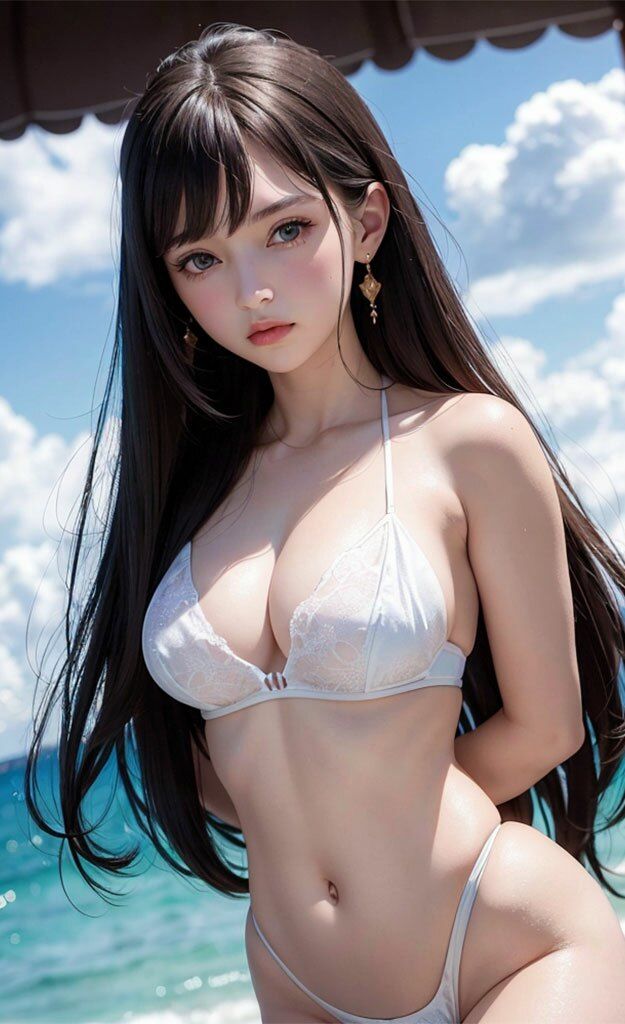 サンプル画像2:魅惑のロシア美女たち、グラビアで輝きを放つ(AIグラマー) [d_288242]