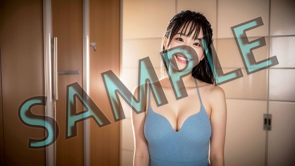 サンプル画像5:AI女子・禁断のプール女子更衣室 Vol.1(極・AI女子プロダクション) [d_288270]