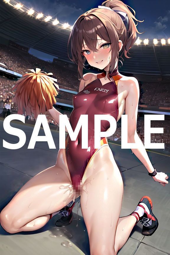 サンプル画像4:チアガール写真(AIぬぅる) [d_288290]