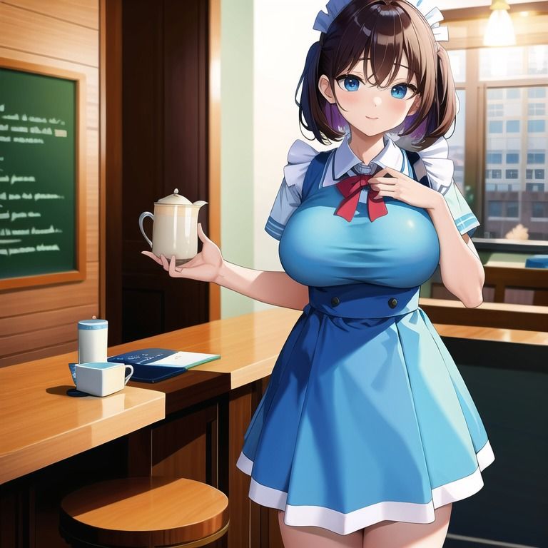 サンプル画像3:カワイイ！エッチ！ウェイトレス(遊びシナプスLab) [d_288306]