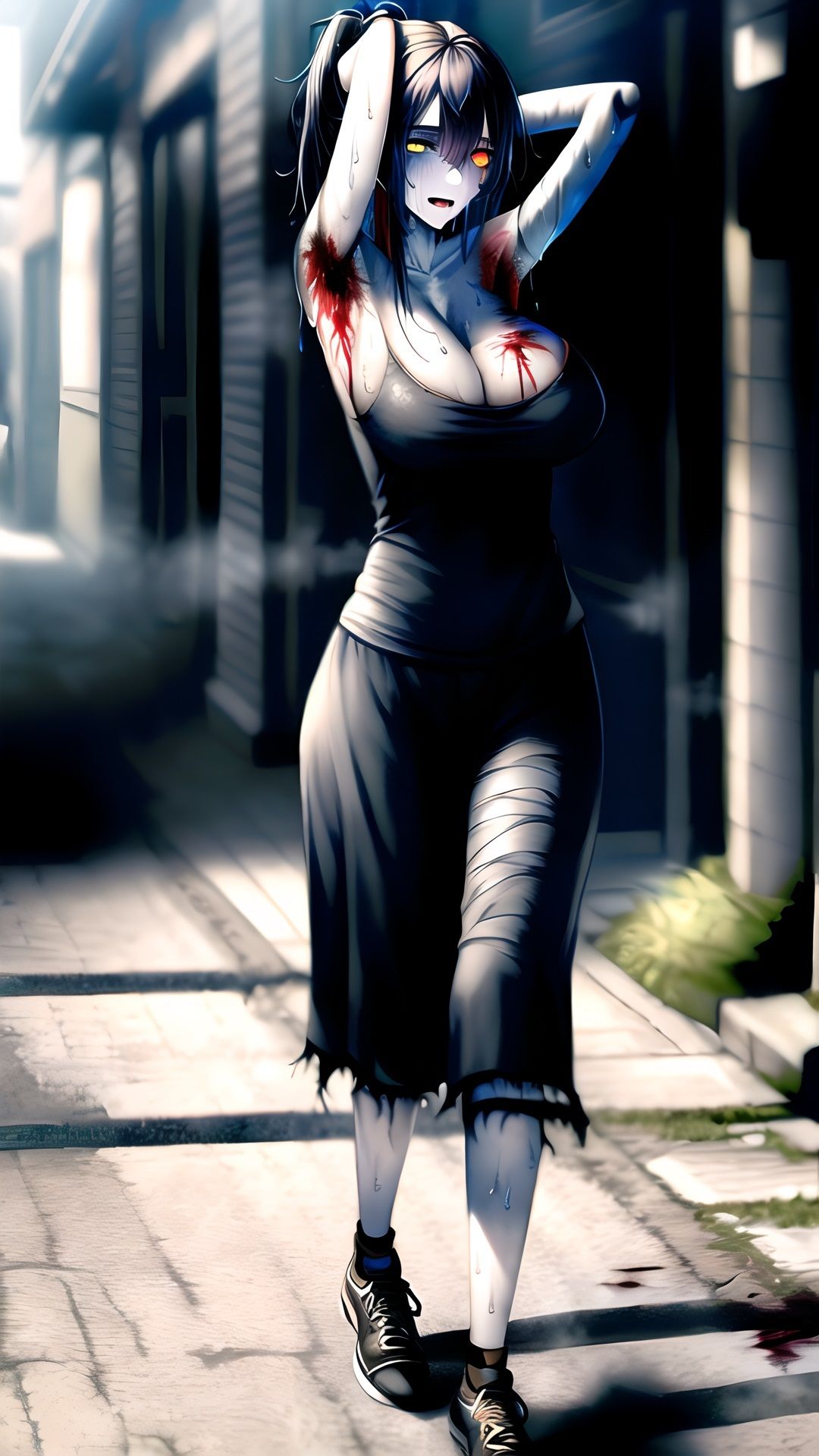 サンプル画像2:ゾンビの皆さん、対人恐怖症の僕のためオカズになって【見抜き】させて頂き本当にお世話になりました(夢で逢えたら) [d_288346]