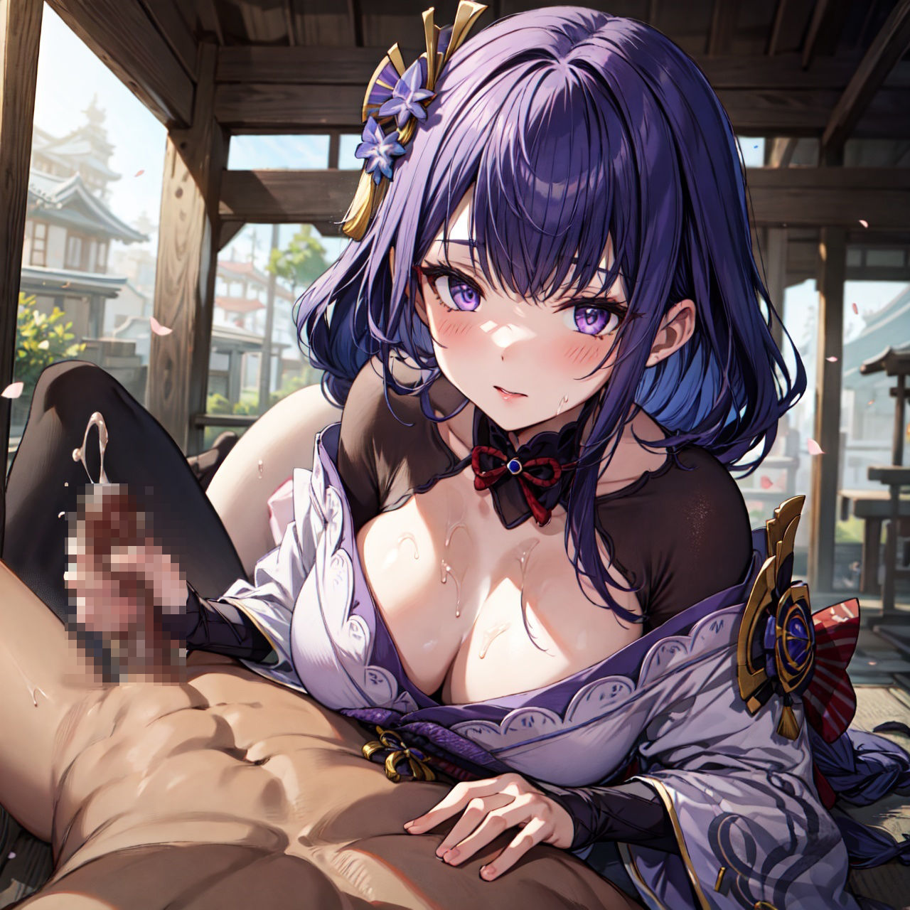 サンプル画像1:○神CG集 汁濁稲妻(白濁工房) [d_288357]