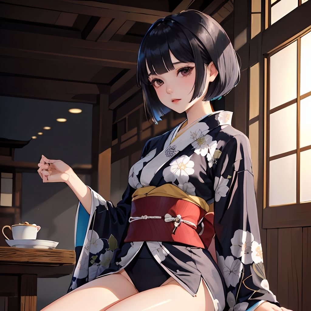 サンプル画像6:リアル系イラストえっちな女の子たち(川瀬と遊園地) [d_288367]