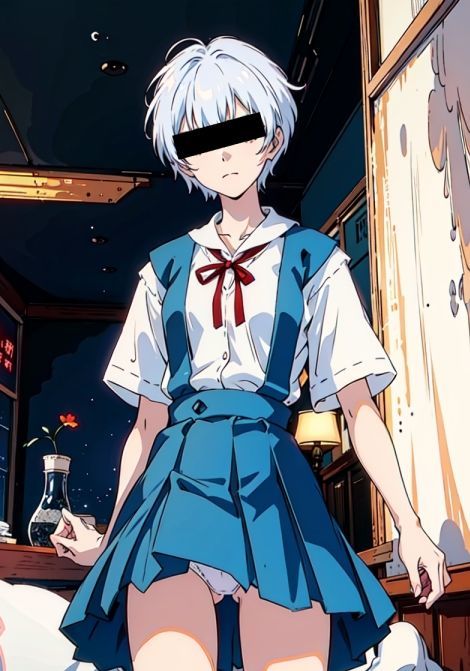 サンプル画像2:膣出ししてくれませんか？-綾波レイ-(Mr.Eの研究室) [d_288375]