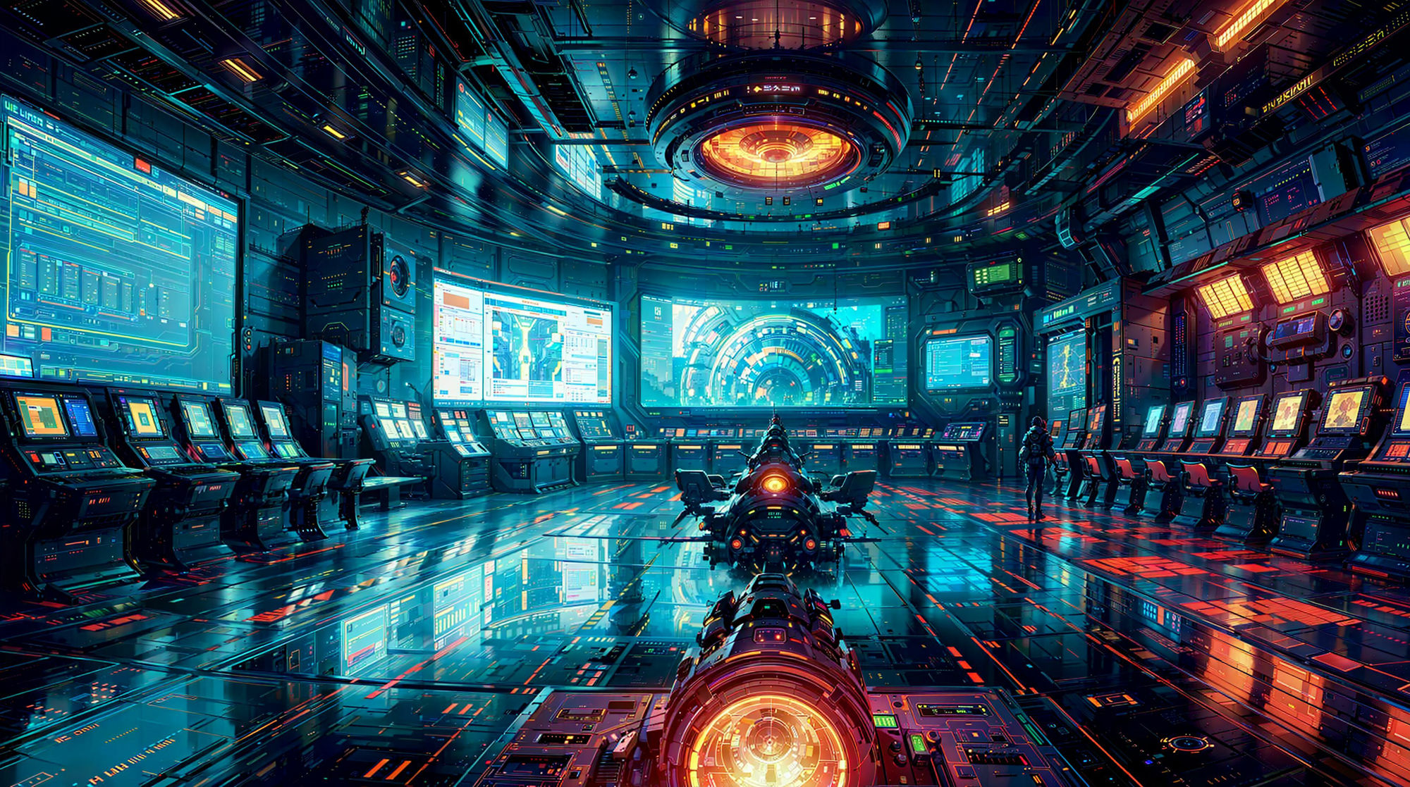 サンプル画像3:AI生成イラスト集 秘密基地 4K(AI ヤン) [d_288389]