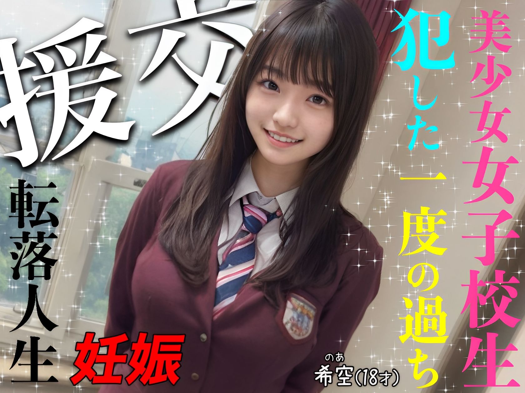 サンプル画像1:援交- 美少女女子校生 犯した一度の過ち(陳陳焙焙) [d_288423]