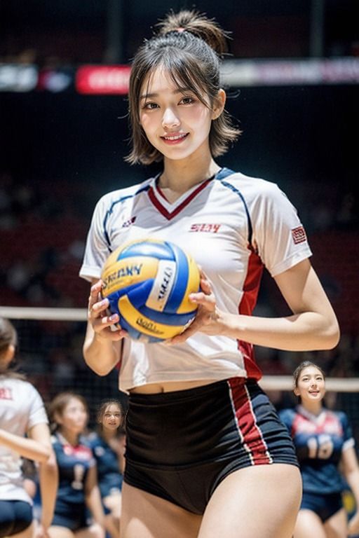 サンプル画像5:美女図鑑:バレー部(ぷるん) [d_288463]