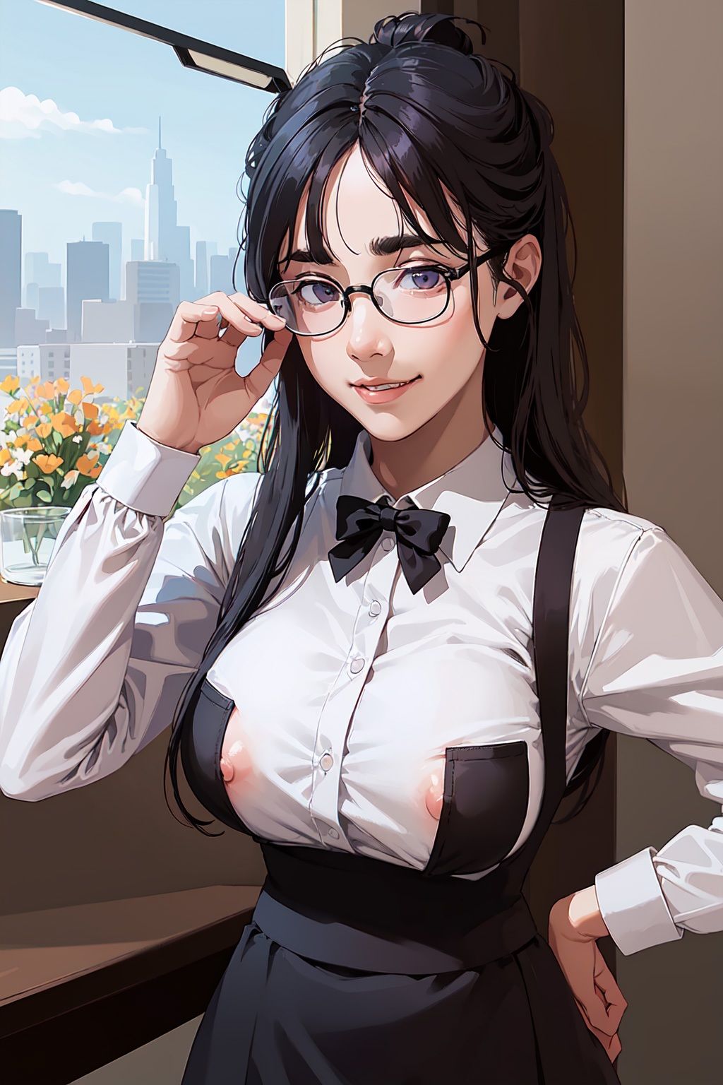 サンプル画像4:「おかえりなさいませ」行列のできるカフェ店員さんの濃厚ヌキヌキサービス 2Dver(パワーボガード) [d_288532]