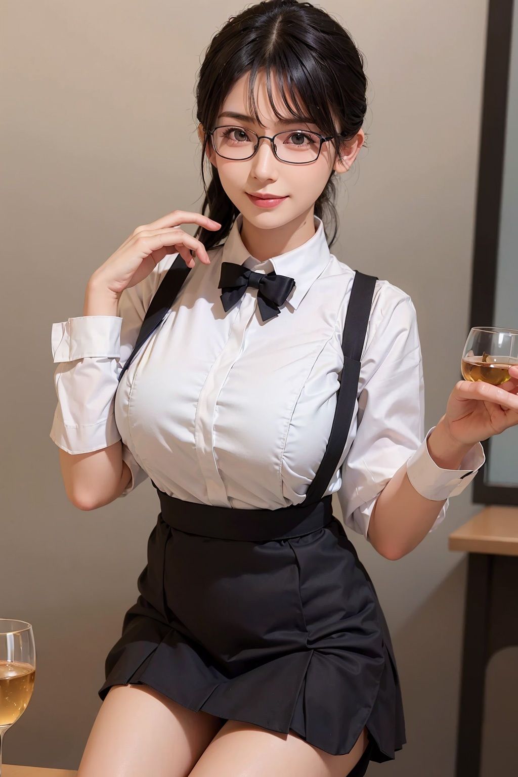 サンプル画像1:「おかえりなさいませ」行列のできるカフェ店員さんの濃厚ヌキヌキサービス 実写ver(パワーボガード) [d_288534]