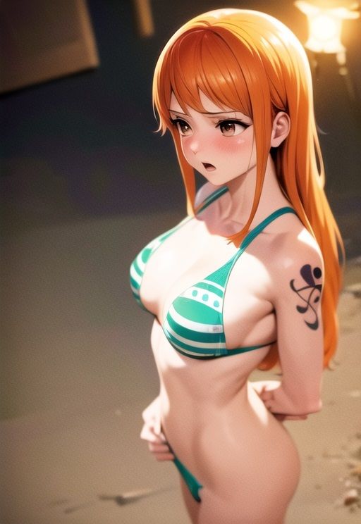 サンプル画像1:異種姦 ナミがゴブリンにヤられる(ひとつなぎの秘宝館) [d_288578]