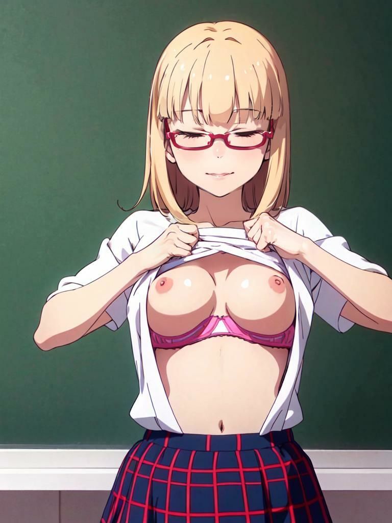 サンプル画像4:【ドスケベ学園の日常】変態メガネの教師と生徒 vol.1(うみのもずく) [d_288582]