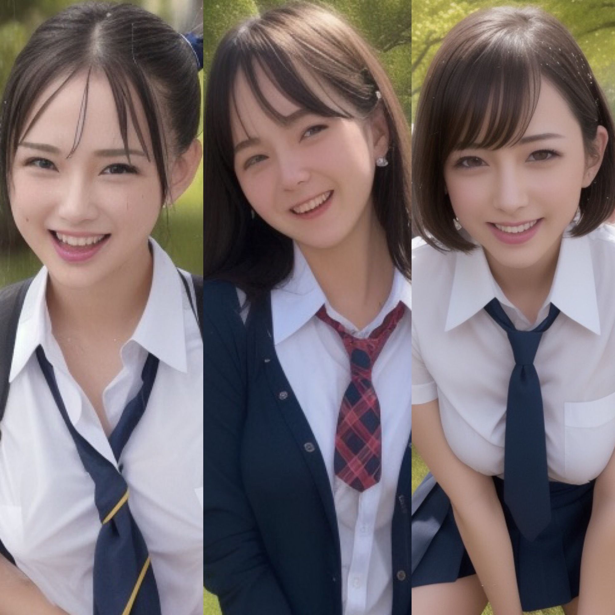 サンプル画像1:パパ活少女たちの露出撮影会〜公園編〜(LOVEJUICE) [d_288595]