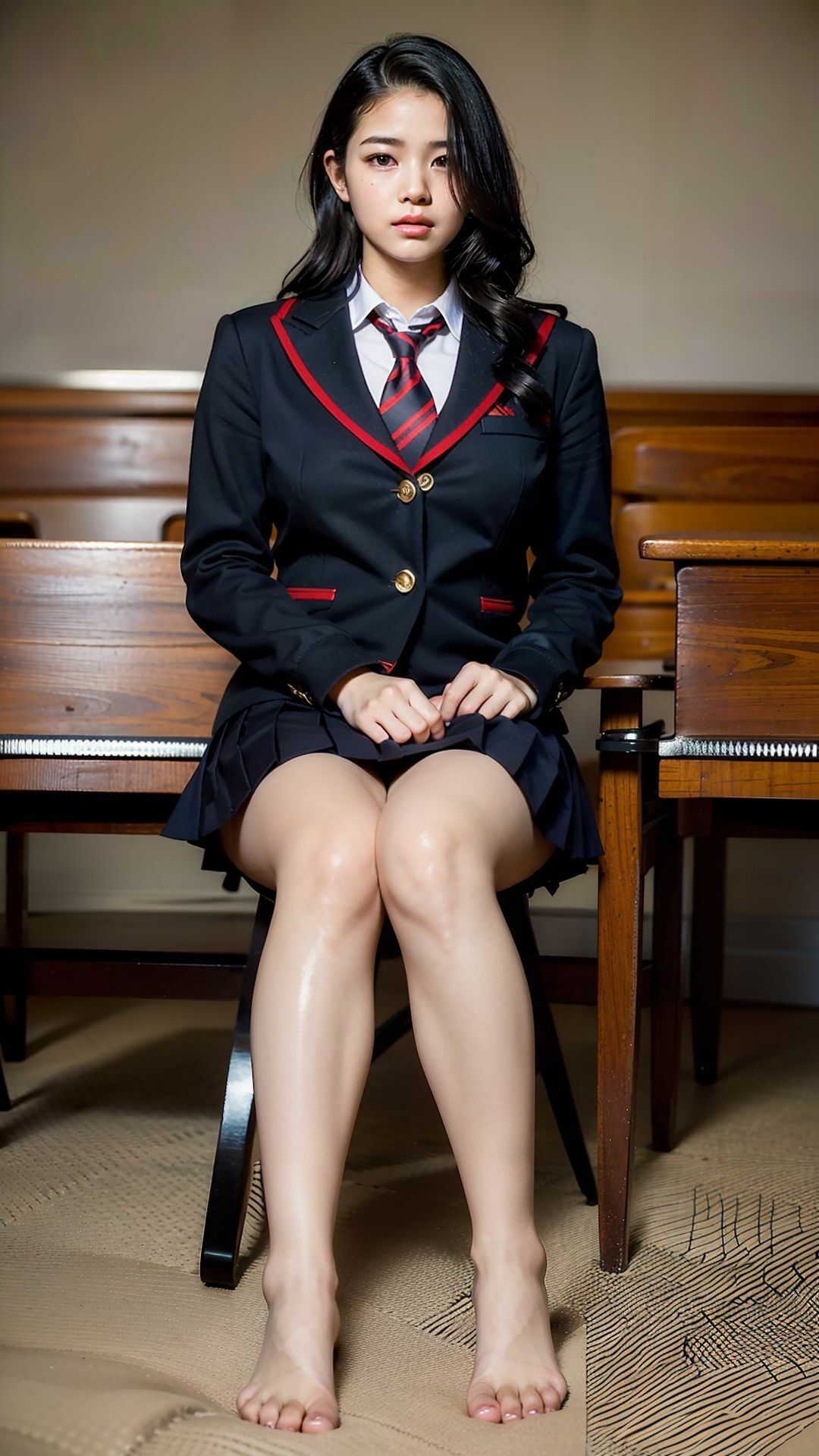 サンプル画像6:jk達の知らない生態(N氏@AI美女召喚士) [d_288609]