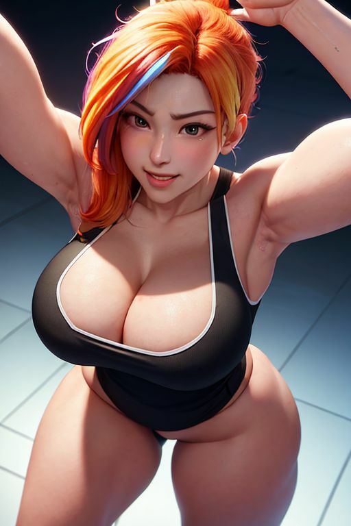 サンプル画像1:爆乳AIリアルイラスト集まとめ2(AI出版) [d_288653]