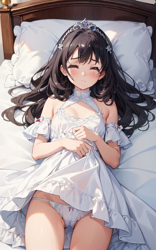 サンプル画像3:【お姫様のパンチラ】美少女イラスト集【90枚】(AIカスタムラボ) [d_288667]