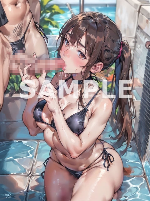 サンプル画像3:プールデートでおしおき中出しえっち（2D版）(ボクの可愛いAIちゃん) [d_288668]