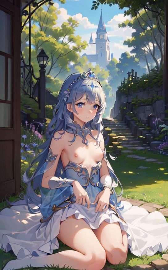 サンプル画像5:【お姫様のヌード】美少女イラスト集【104枚】(AIカスタムラボ) [d_288669]