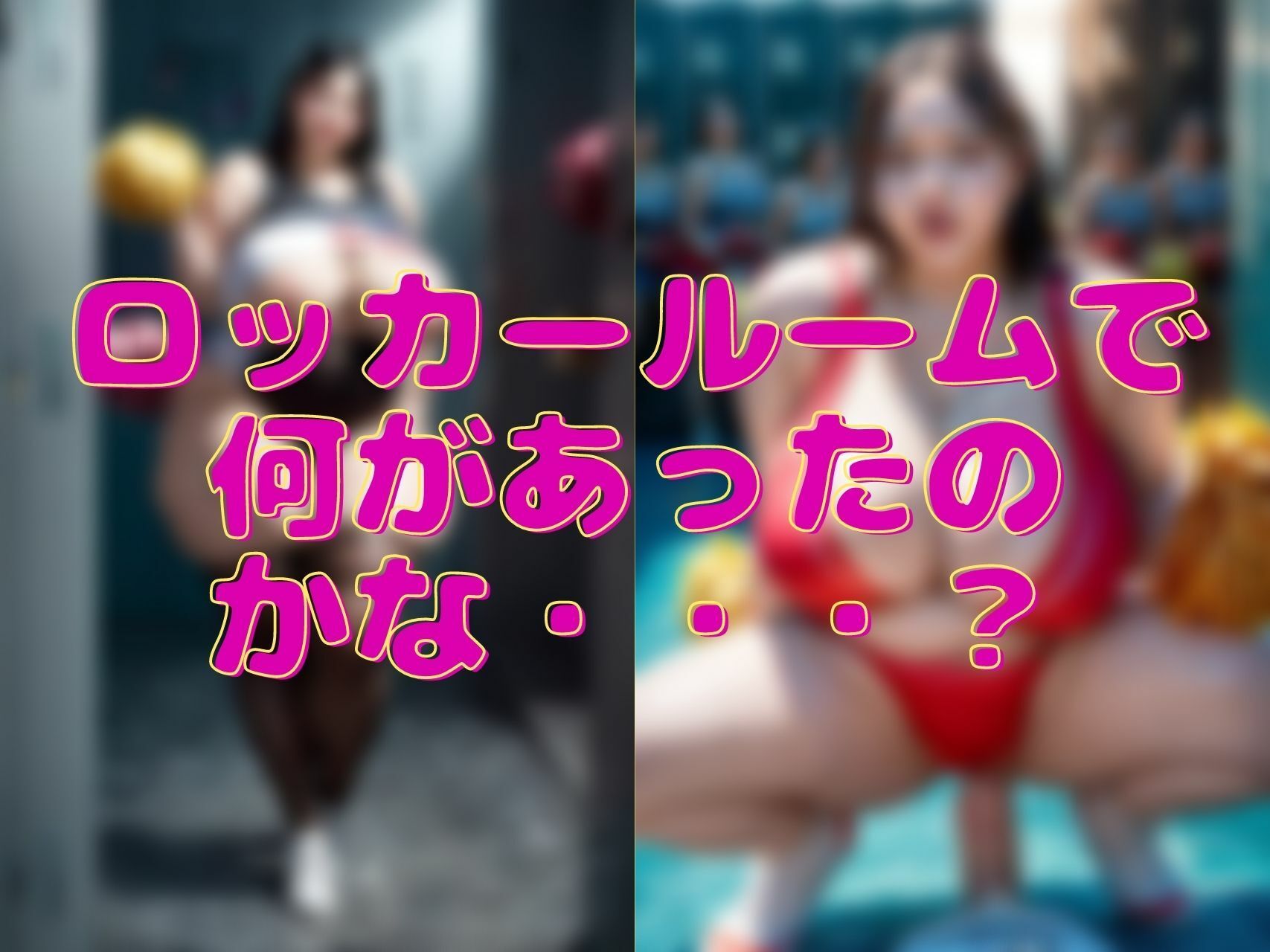 サンプル画像4:ぽっちゃりチアガール(肉感至上主義) [d_288678]