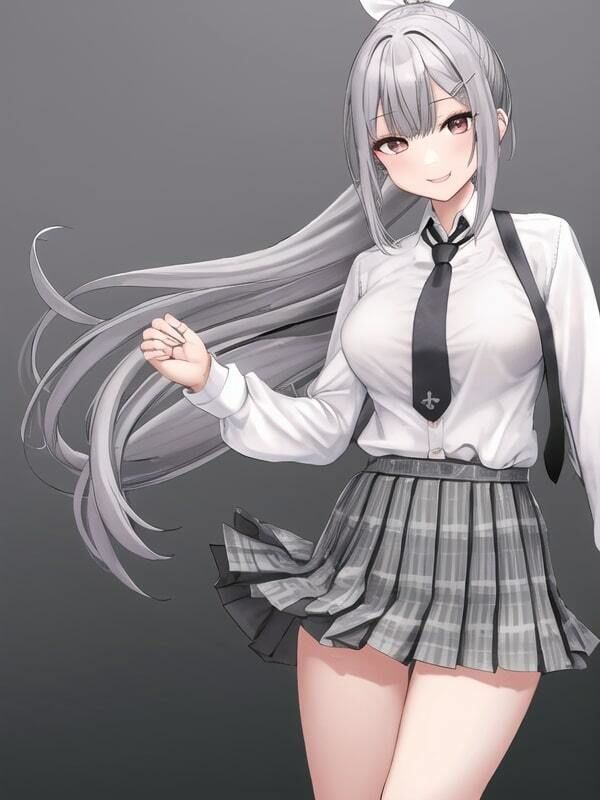 サンプル画像3:白髪美女と妄想日記(欲望工房) [d_288747]