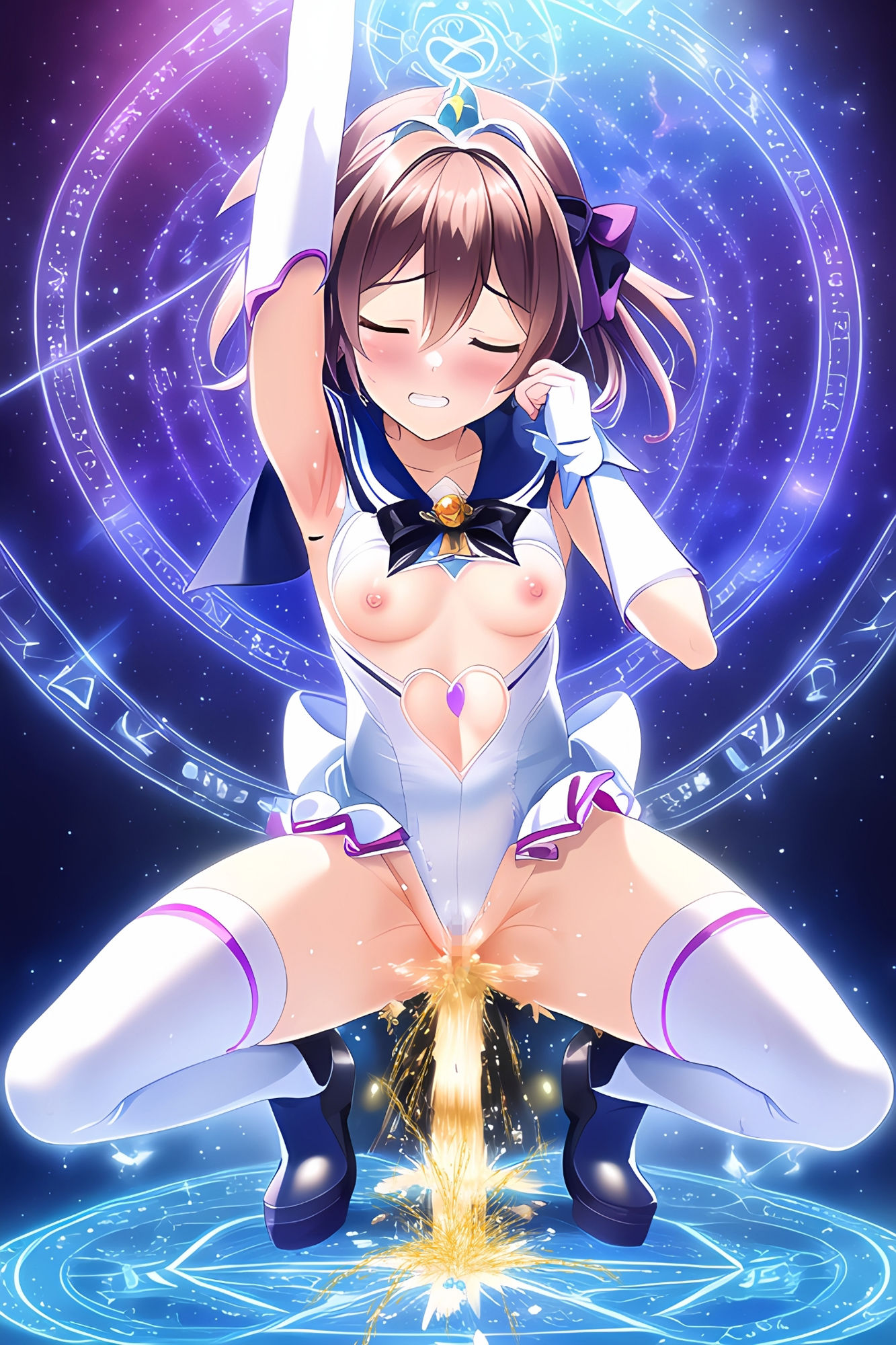 サンプル画像4:変身ヒロイン 騎乗位＋おしっこで マジカル(KODAWARI) [d_288769]