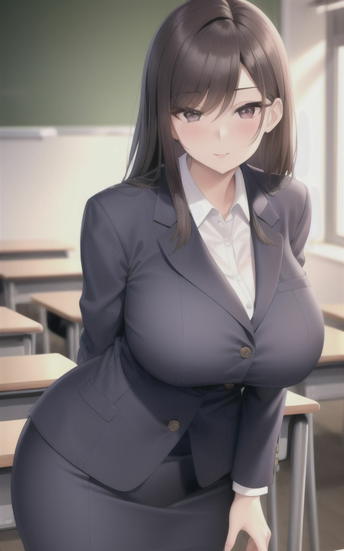 サンプル画像1:AI美女イラストvol.9えちえち学園パラダイス(AI Girls Creation) [d_288785]