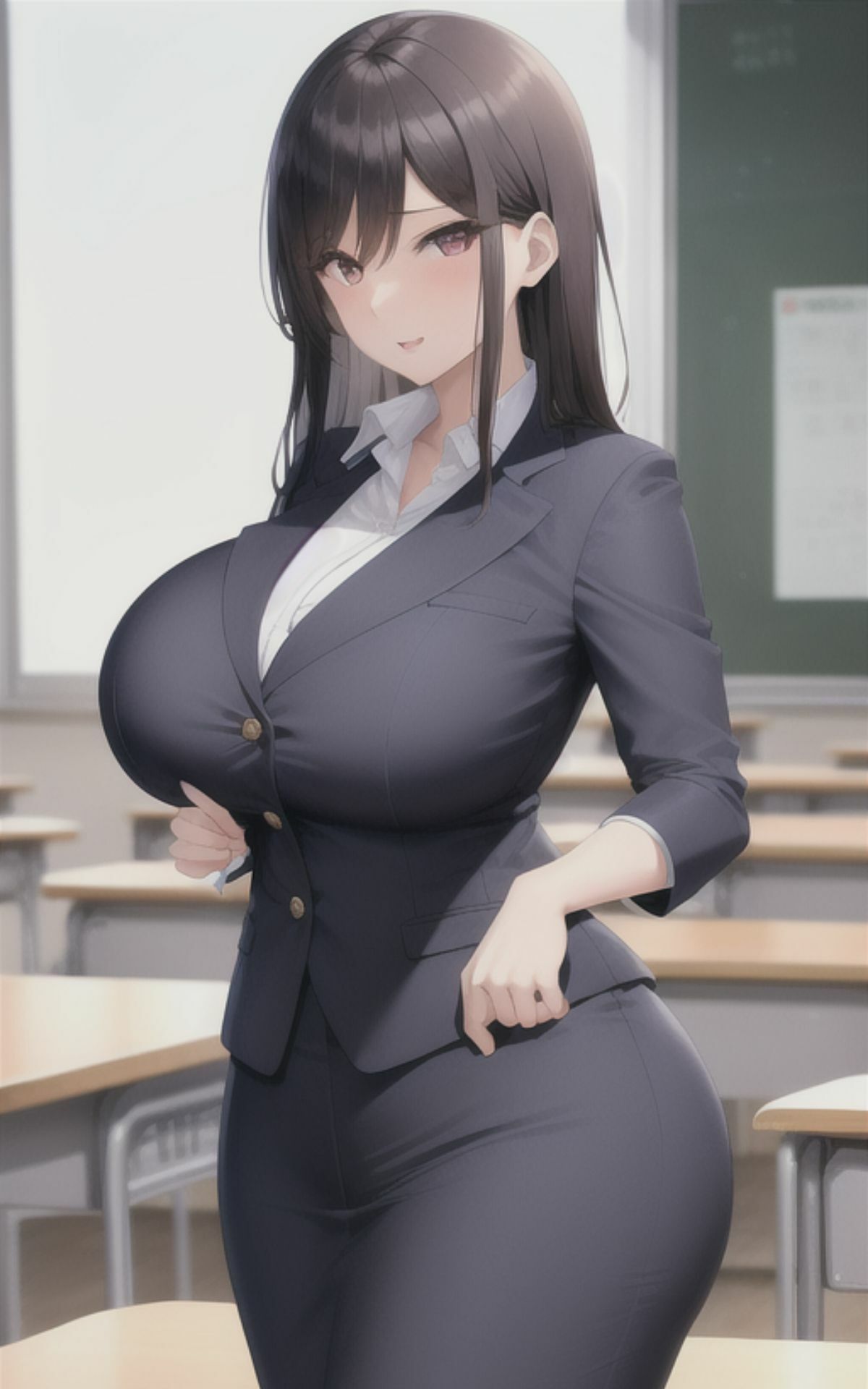 サンプル画像2:AI美女イラストvol.9えちえち学園パラダイス(AI Girls Creation) [d_288785]