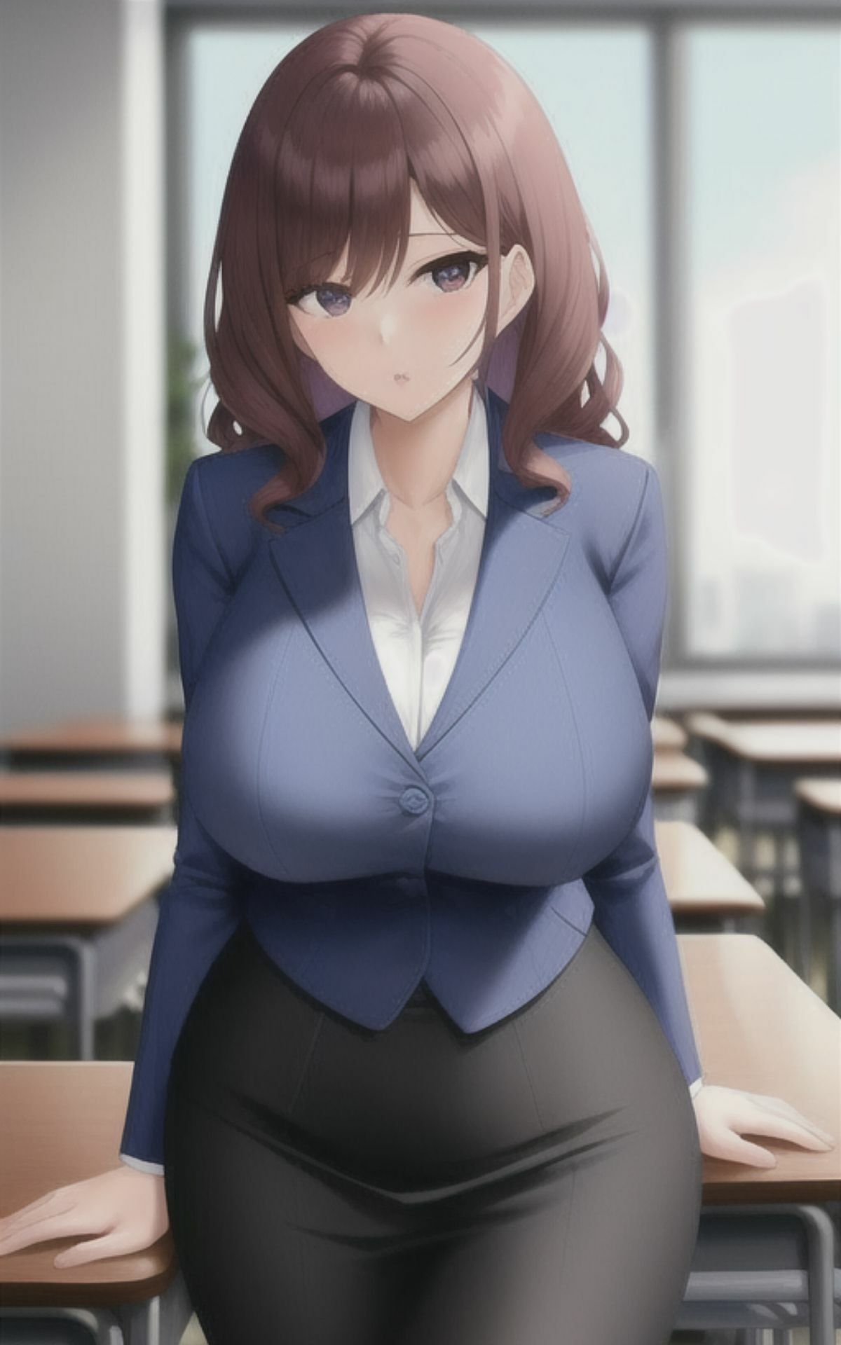 サンプル画像4:AI美女イラストvol.9えちえち学園パラダイス(AI Girls Creation) [d_288785]