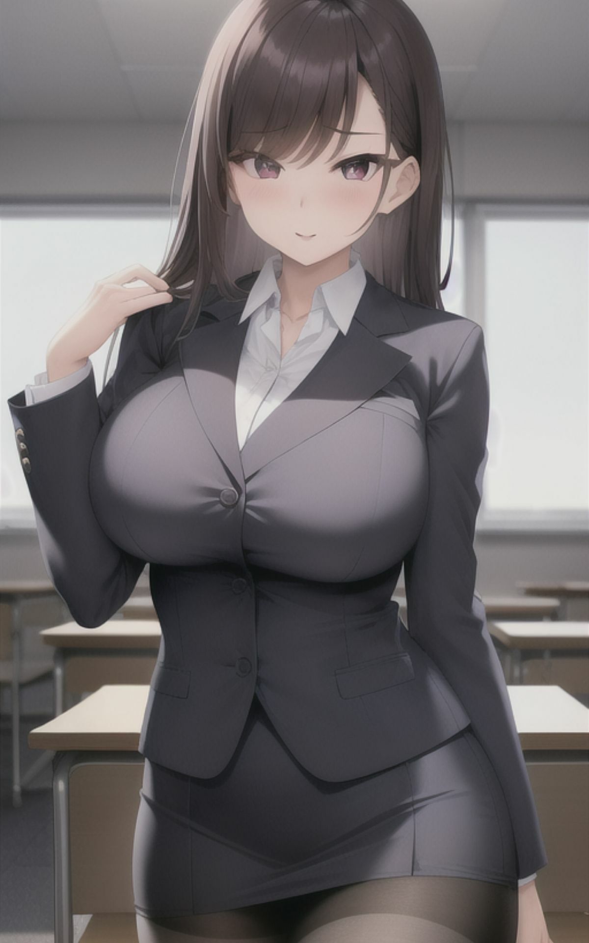 AI美女イラストvol.9えちえち学園パラダイス