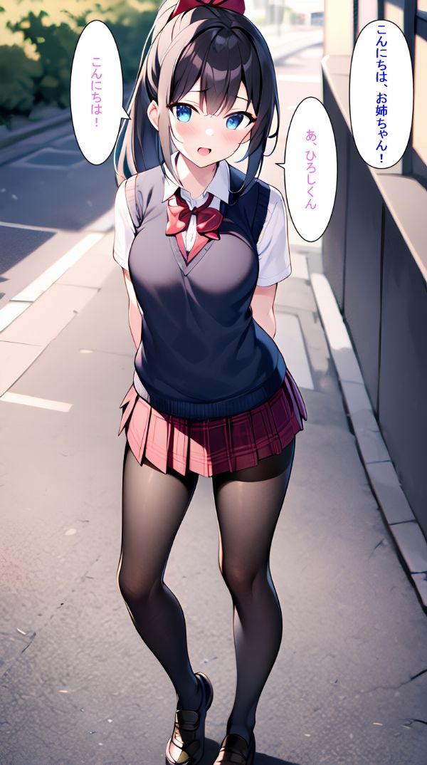 サンプル画像5:近所のお姉ちゃんにイタズラ(キャプテンひろし) [d_288836]