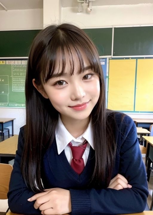 サンプル画像2:女子校生と背徳の放課後(AI LAB SL) [d_288894]