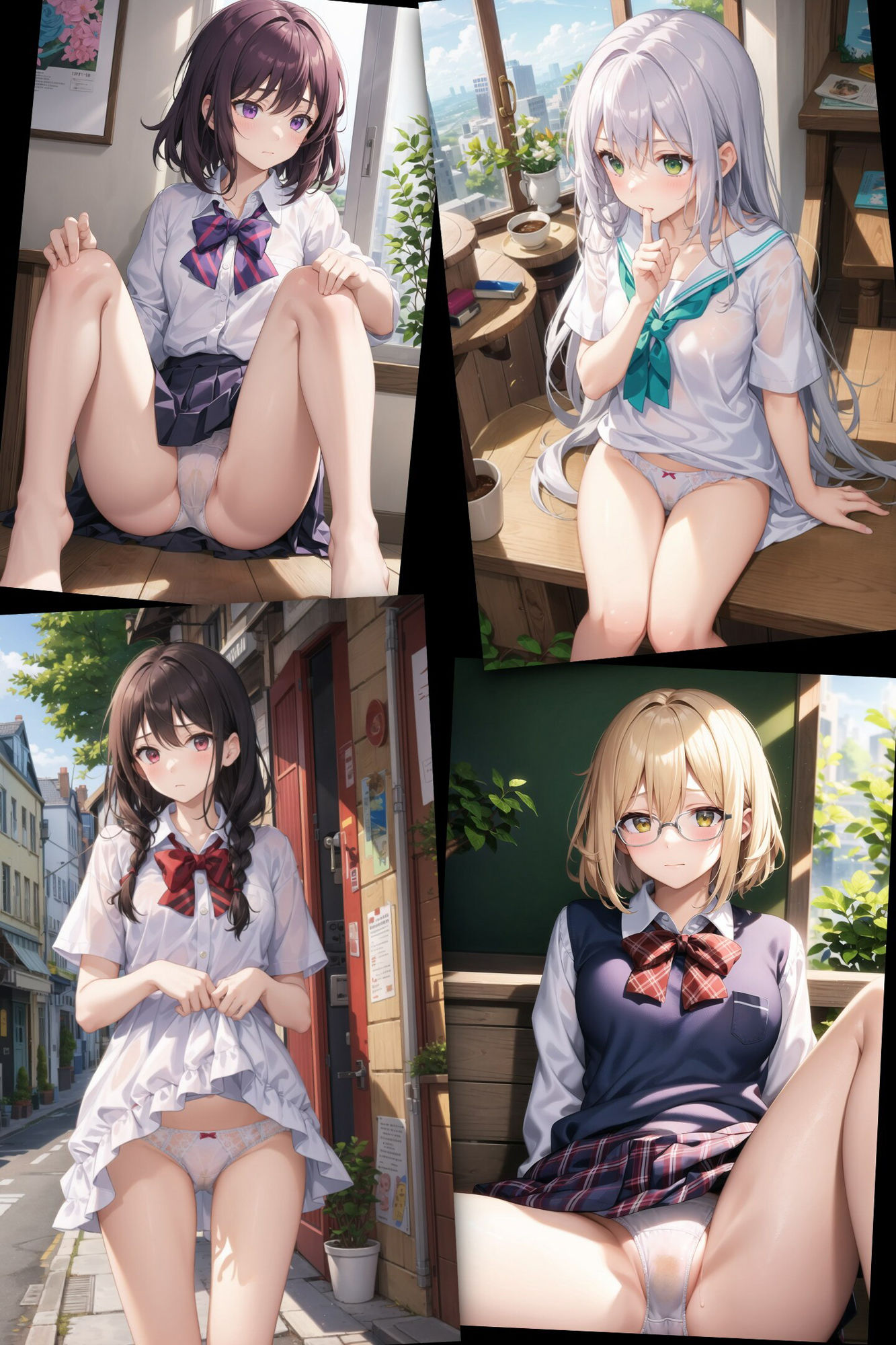 サンプル画像2:おぱんつ見聞録2 〜厳選パンチラ画集〜(にじばあど) [d_288933]